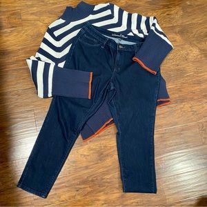 Universal Thread Dark Rinse Jeggings Size 16W